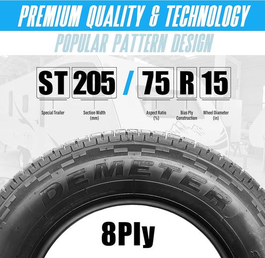 Boost Your Trailer’s Performance: Why DEMETER ST205/75R15 Tire is Perfect for These Vehicles